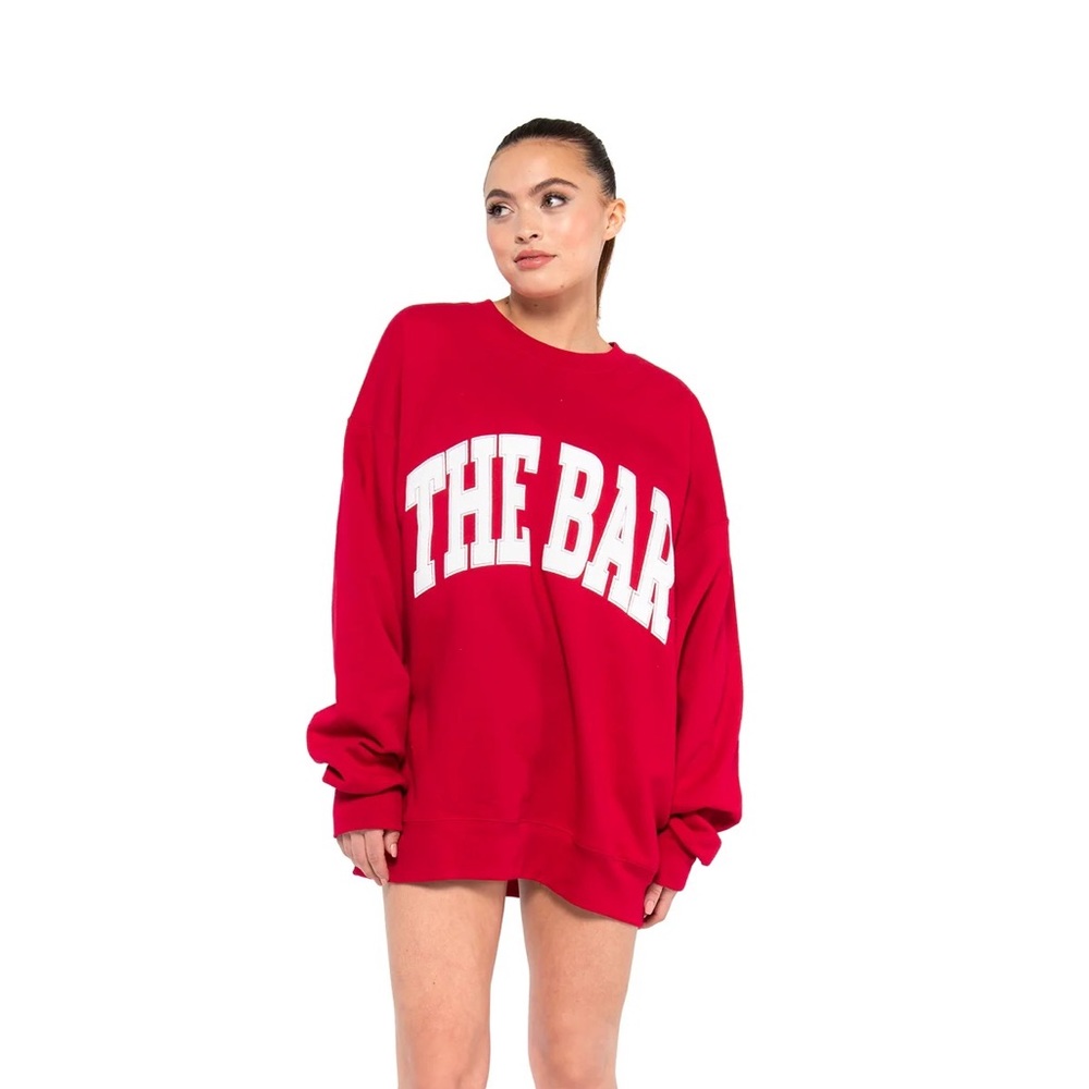VARSITY SWEATSHIRT RUBY